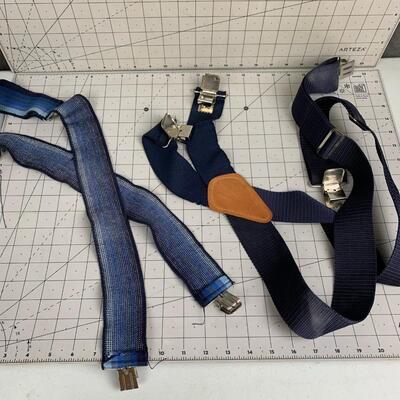 #69 Blue Suspenders