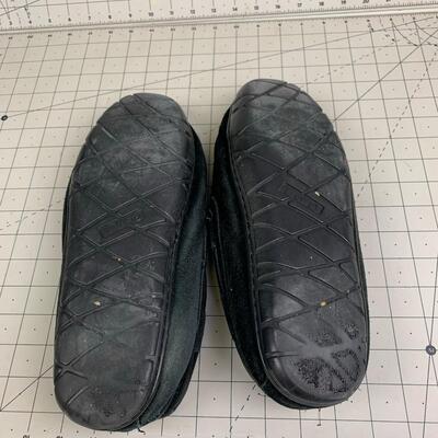 #146 Men's Moccasin Slippers  (Size 11-12)