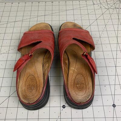 #173 Ariat Women's Red Sandals