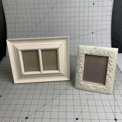 #233 Adorable White Frames