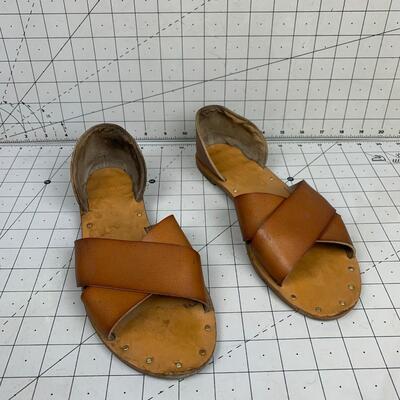 #252 Womens Brown Sandals