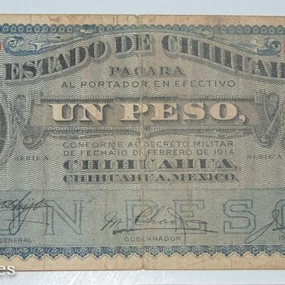 3 - ESTADO DE CHIHUAHUA PESO NOTES