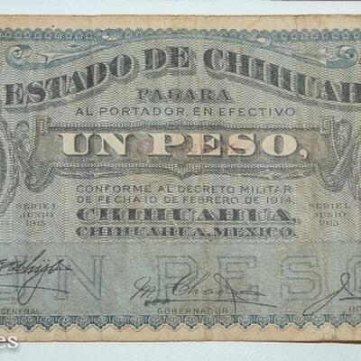 3 - EL ESTADO DE CHIHUAHUA PESO NOTES