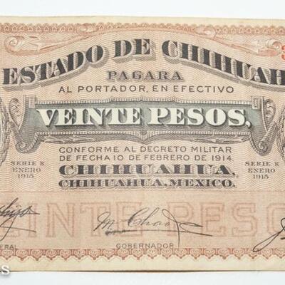 3 - EL ESTADO DE CHIHUAHUA PESO NOTES