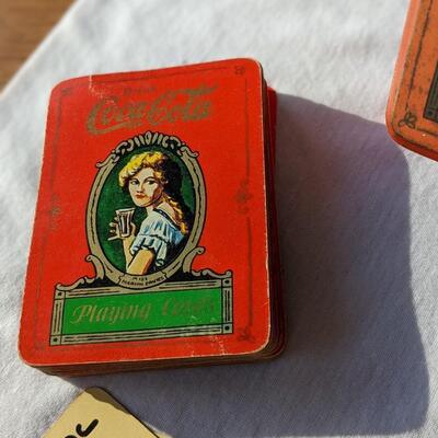 Antique Coca-Cola Playing Cards, Full Set
