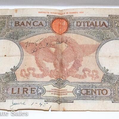 9 PIECES - ITALY LIRA MIX