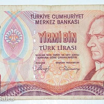 2 - 1970s TURKISH LIRASI
