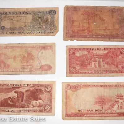 8 VIETNAM DONG BANK NOTES