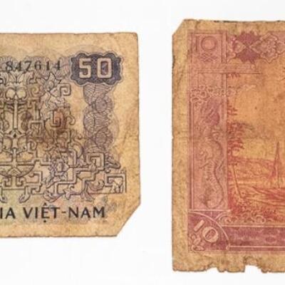 8 VIETNAM DONG BANK NOTES