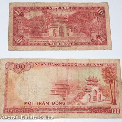 8 VIETNAM DONG BANK NOTES