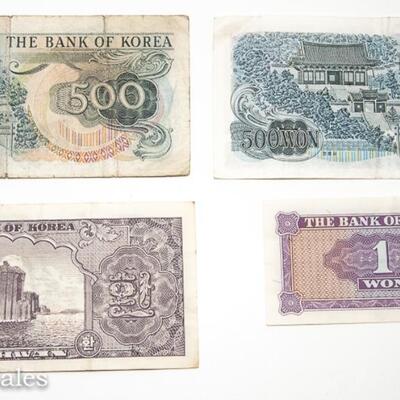 4 - BANK OF KOREA - BANK NOTES