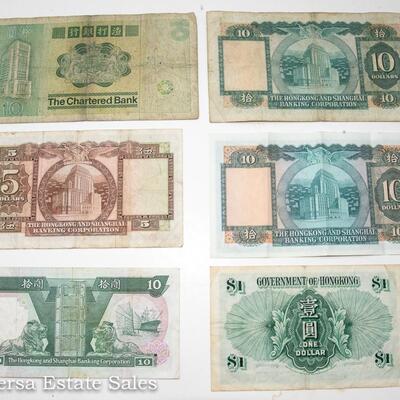 6 - HONG KONG DOLLARS - VARIOUS AMOUNTS