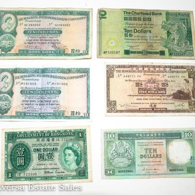 6 - HONG KONG DOLLARS - VARIOUS AMOUNTS