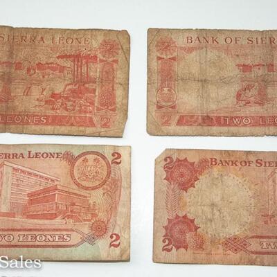 7 - BANK OF SIERRA LEONES BANK NOTES