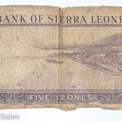 7 - BANK OF SIERRA LEONES BANK NOTES