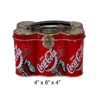Assortment of Seven (7) ~ Coca-Cola Tins