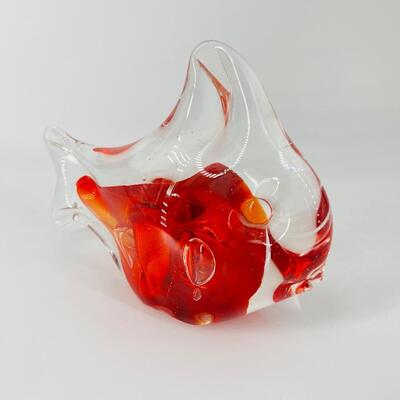 Glass Sting Ray & Fish