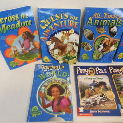 13 Young Reader Fiction Books, Abeka Reading Program, Husky with a Heart
