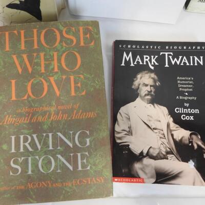 8 Non-Fiction Books: Mark Twain, Envoy to the Terror, Those who Love