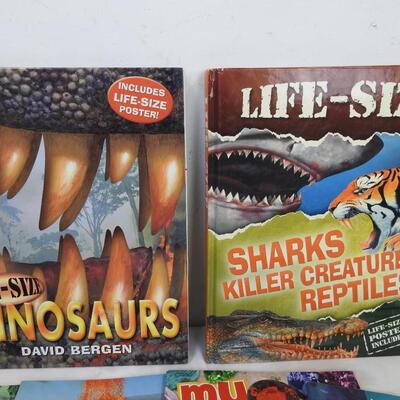 12 Kids Books: Take-Along Guide, Life-Size, Encyclopedia of Dinosaurs