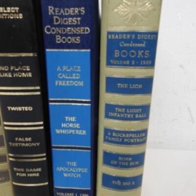 6 Readers Digest Condensed Books, Some Vintage