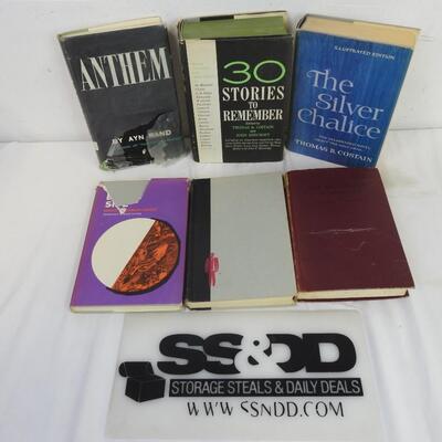 6 Books, Anthem, The Bradshaws of Harniss, Vintage, 30 Stories to Remember