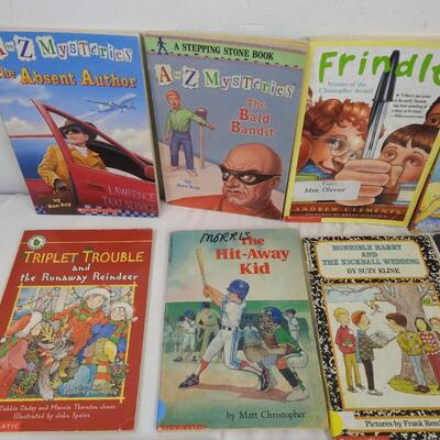 27 Children's Books: A-Z Mysteries, The Magic School Bus, The Bailey School Kids
