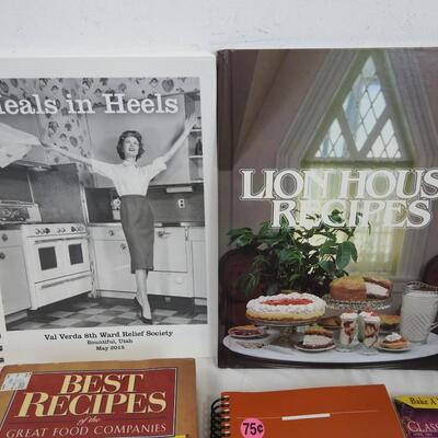 9 Cookbooks, Lion House Recipes, Meals In Heels, Compliments to the Cook
