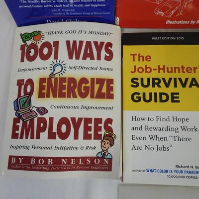 8 Non-Fiction Books, 212 Service, The Communicator, The Wealthy Barber