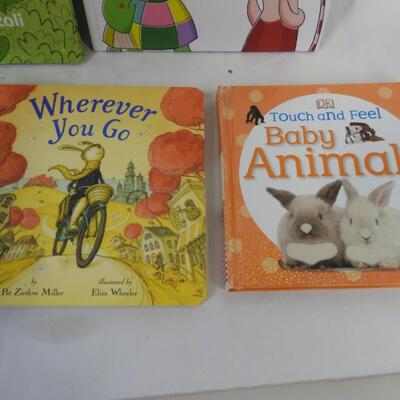 10 Baby Board Books: Touch and Feel Sound Book Noisy Farm to Not What it Seems!