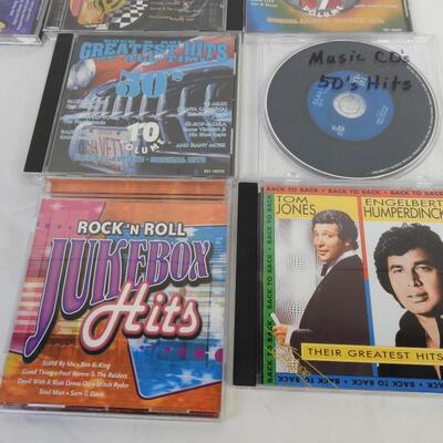 12 CD Rock-N-Rolls: 50's Hits to Rock 'n Roll Jukebox Hits Best of Ricky Nelson