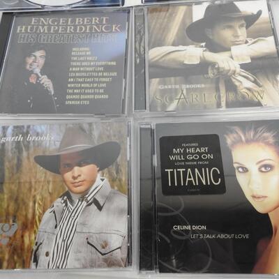 9 CD Music Tracks: Kenny G Breathless to Neil Diamond, Love Theme from Titanic