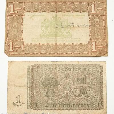 6 - GERMAN BANK NOTES - EARLY 1900s