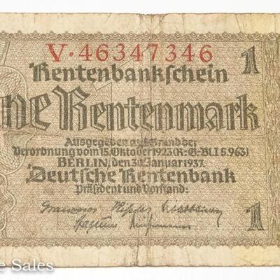 6 - GERMAN BANK NOTES - EARLY 1900s