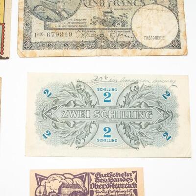 9 - WORLD WAR I EMERGENCY MONEY