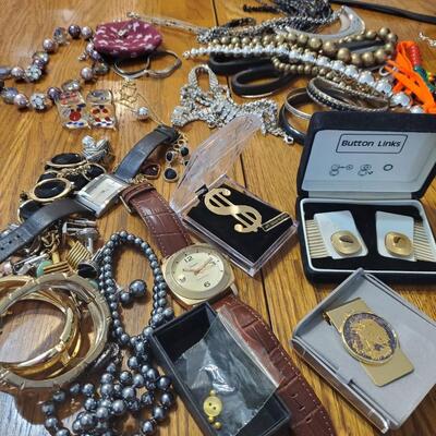 Watches and costume jewelry