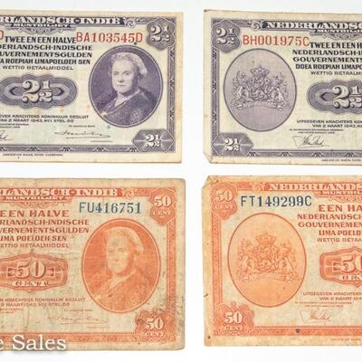 8 - 1940s  NEDERLANDS GULDEN BANK NOTES