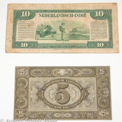 6 - SWISS MIX BANK NOTES