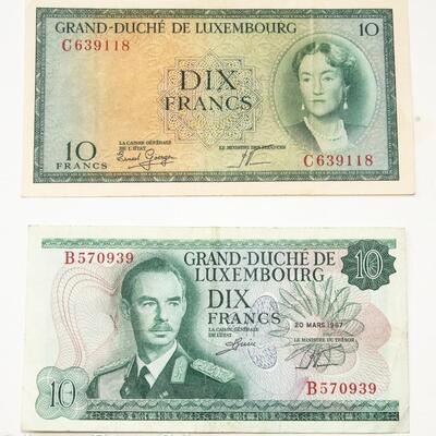 6 - SWISS MIX BANK NOTES