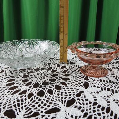 Lace Edge Colony Pink Depression Glass