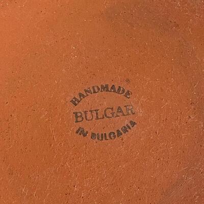 Bulgar Handmade Bulgarian Casserole Clay Pot