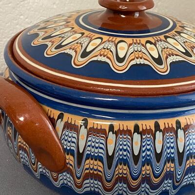 Bulgar Handmade Bulgarian Casserole Clay Pot