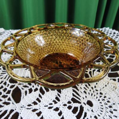 Pair of glass bowls