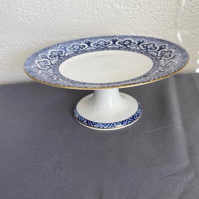 Ralph Lauren Empire Wedgewood Pedestal Plate