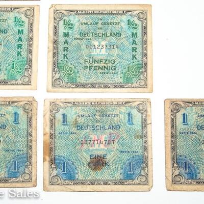 9 - DUTCH MARK BANK NOTES