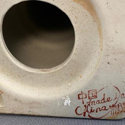 Ceramic Candlesticks in Chinese Motif