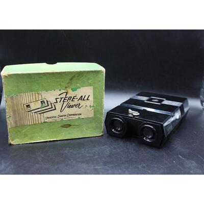 Vintage Stere-All Stereo Slide Viewer Made in Germany  Universal Camera Corporation