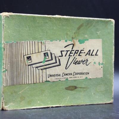 Vintage Stere-All Stereo Slide Viewer Made in Germany  Universal Camera Corporation