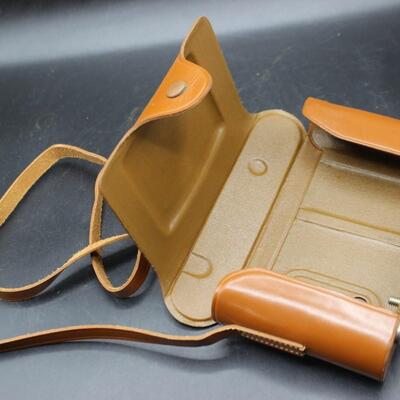 Vintage Kodak Snapsack Six-20 Field Case Leather Camera Case with Original Box