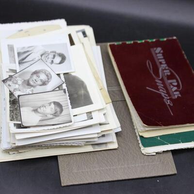 Vintage Retro Lot of Black & White Family Photos